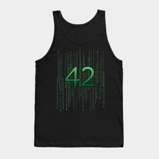 The ultimate answer to the Matrix Tank Top